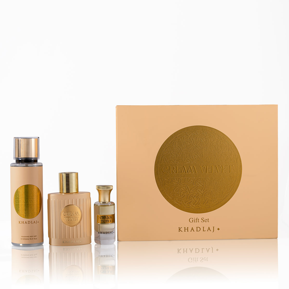 健康・医学 Khadlaj Cream Velvet 100ml Perfume KHADLAJ PERFUMES CREAM VELVET GIFT SET FOR WOMEN – Khadlaj Perfumes