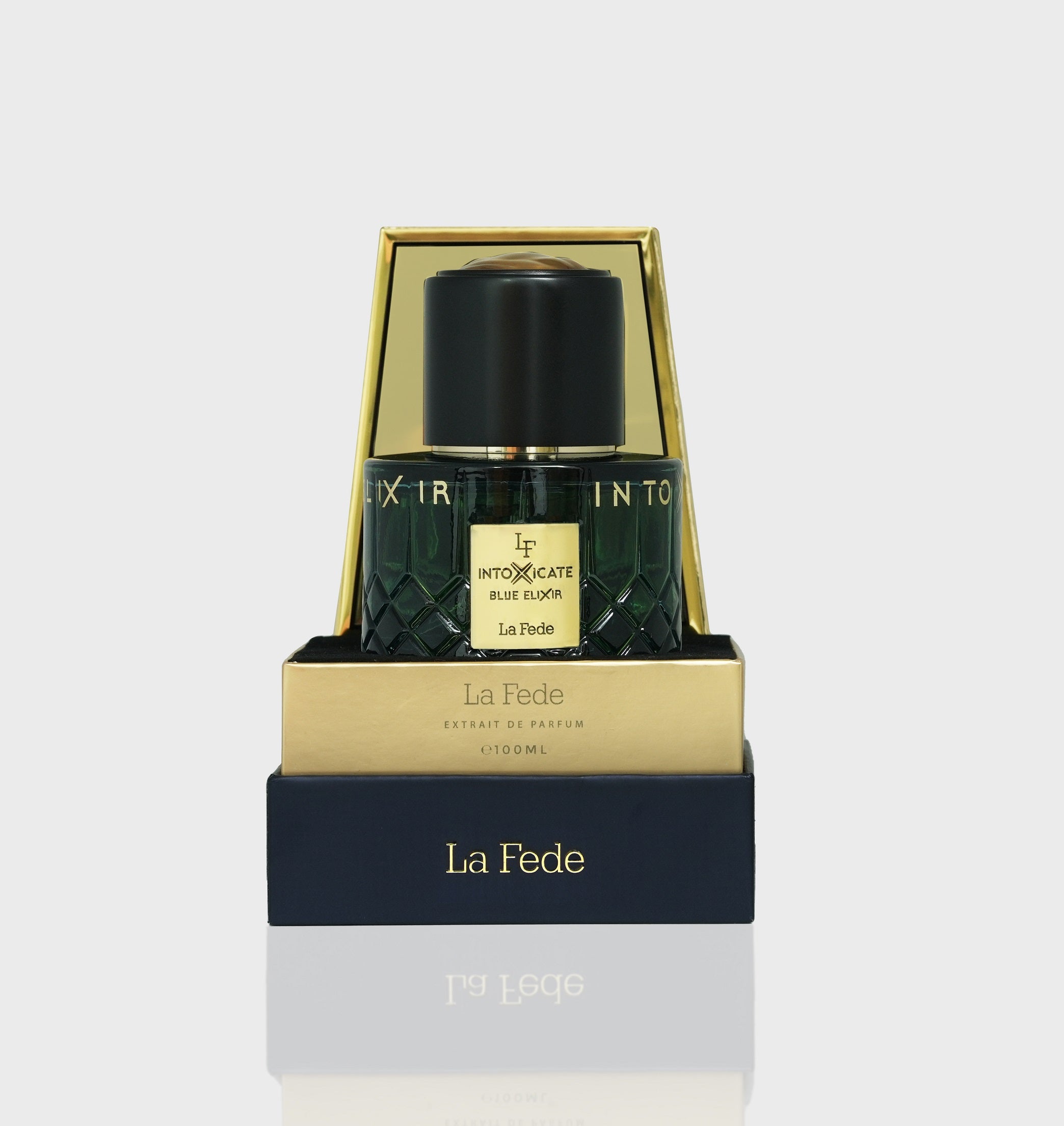 LA FEDE INTOXICATE BLUE ELIXIR 100 ML EDP SPRAY FOR MEN