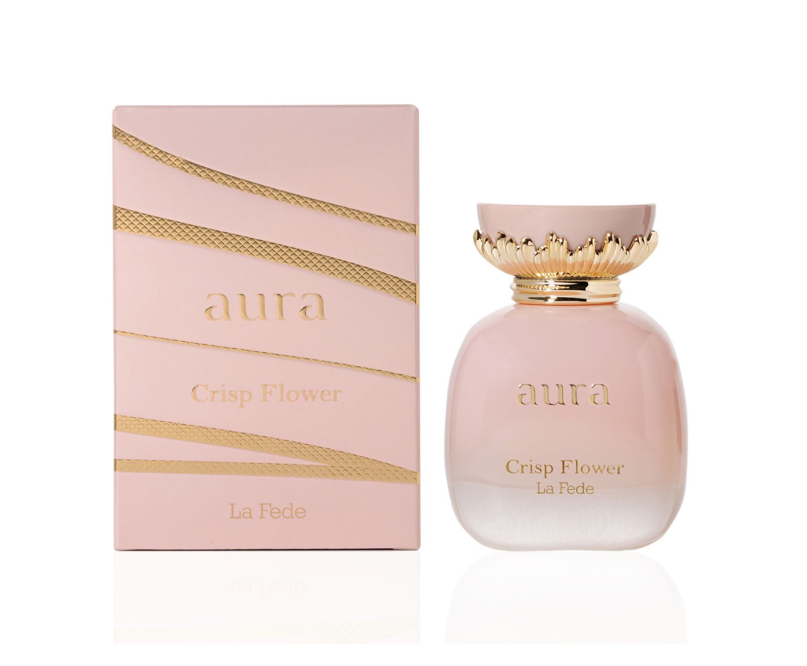 LA FEDE AURA CRISP FLOWER 100 ML EDP SPRAY FOR WOMEN - Khadlaj Perfumes