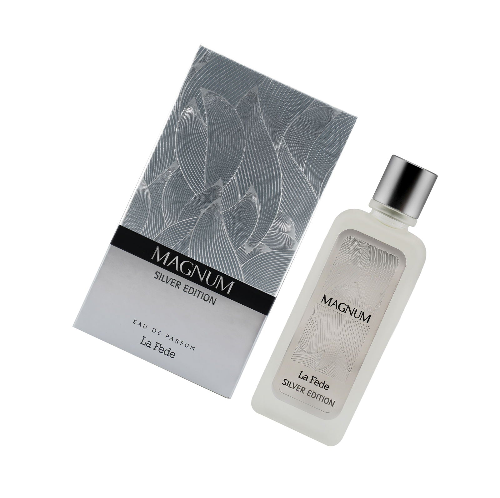 LA FEDE MAGNUM SILVER EDITION 100 ML EDP SPRAY - Khadlaj Perfumes