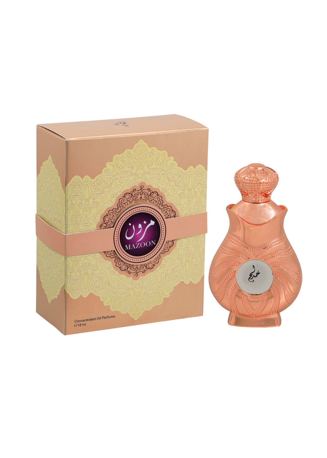 MAZOON ROSE GOLD 18 ML - Khadlaj Perfumes