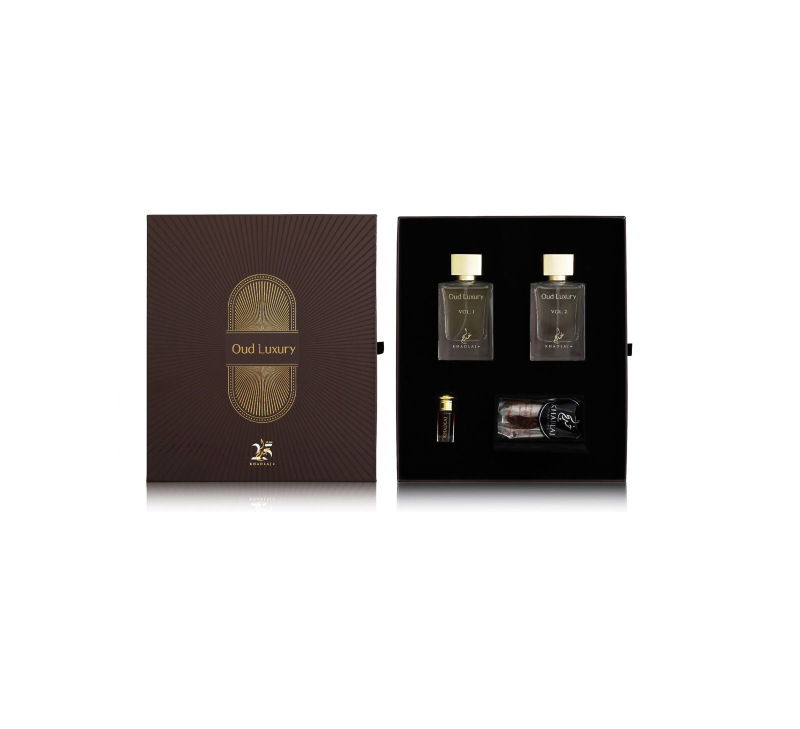 OUD LUXURY 4 PCS GIFT SET - Khadlaj Perfumes