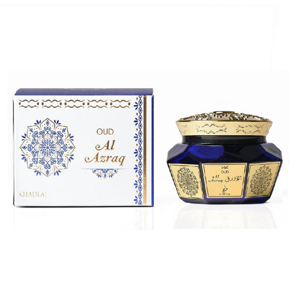 OUD MUATTAR AL AZRAQ 40GM - Khadlaj Perfumes