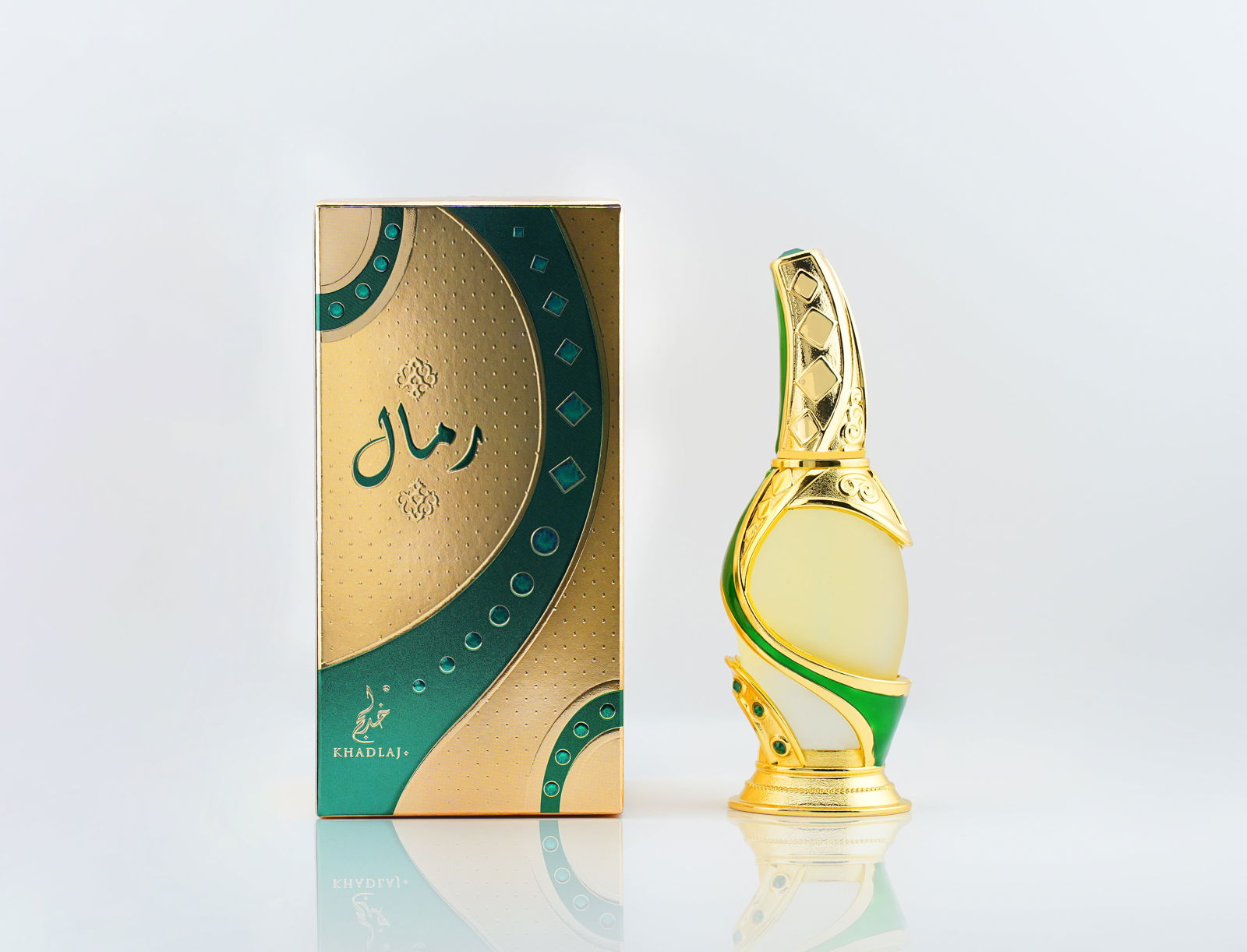 RIMAAL GREEN 15 ML - Khadlaj Perfumes