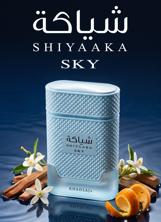 KHADLAJ SHIYAAKA SKY | SPECIAL EDITION Luxury Perfume For Men Online KHADLAJ SHIYAAKA SKY | SPECIAL EDITION Luxury Perfume For Men Online